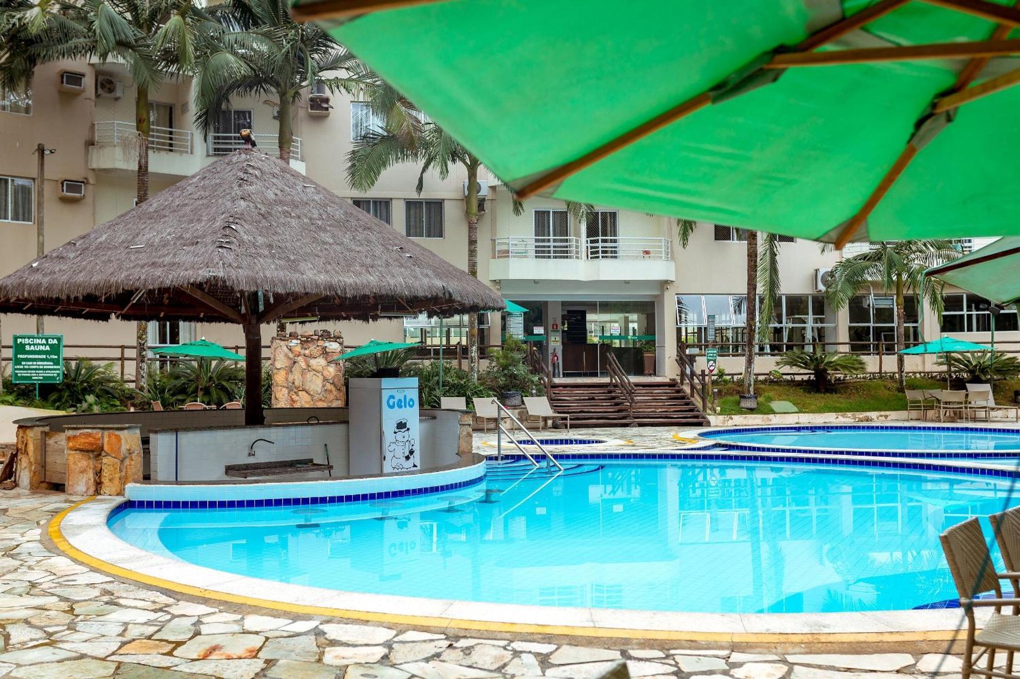 Thermas Paradise - Rio Quente- Duplex 3 Quartos com Hidromassagem Exterior foto