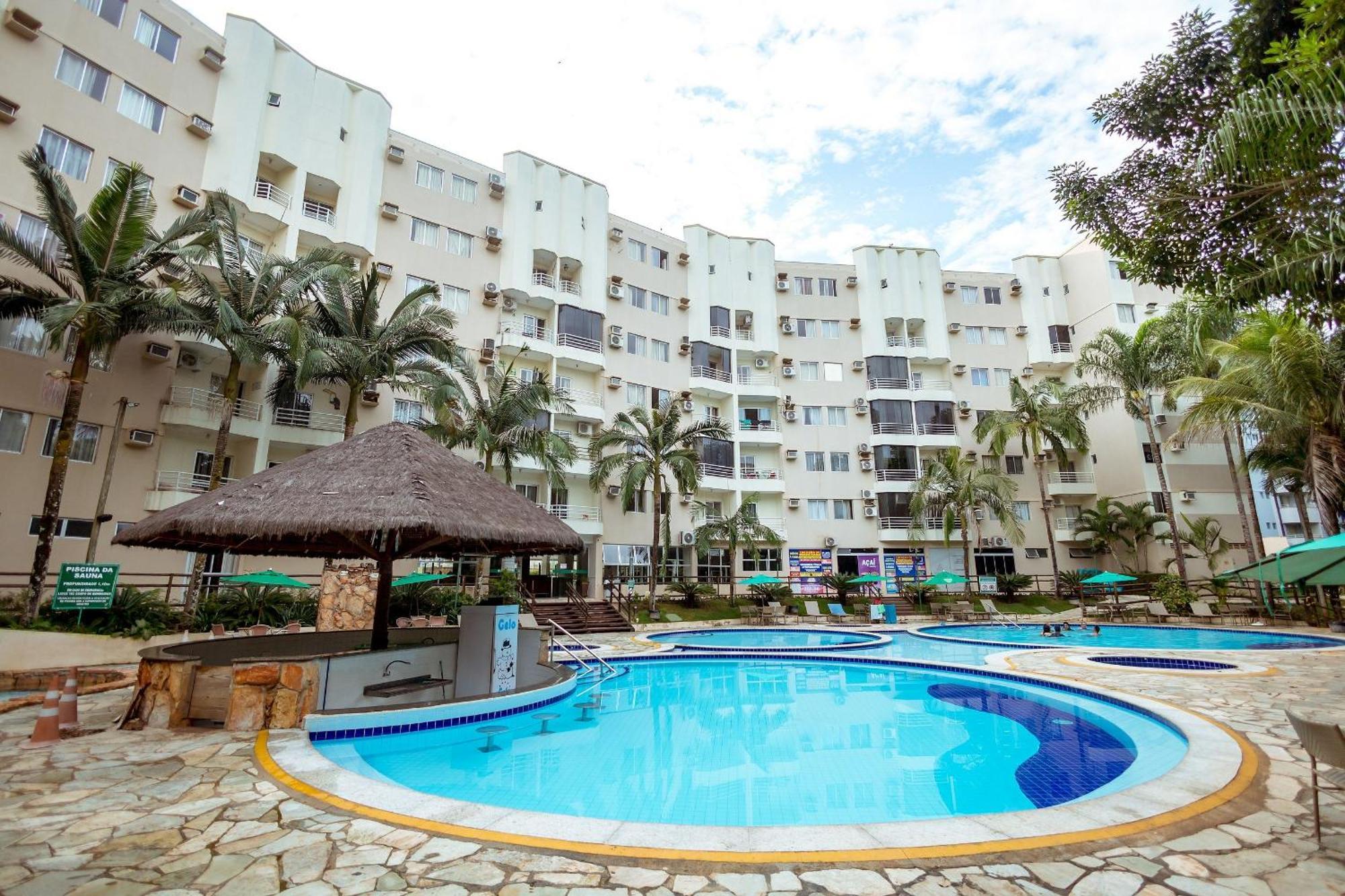 Thermas Paradise - Rio Quente- Duplex 3 Quartos com Hidromassagem Exterior foto