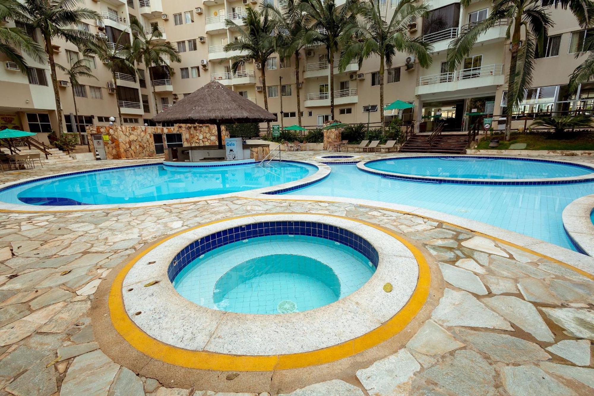 Thermas Paradise - Rio Quente- Duplex 3 Quartos com Hidromassagem Exterior foto