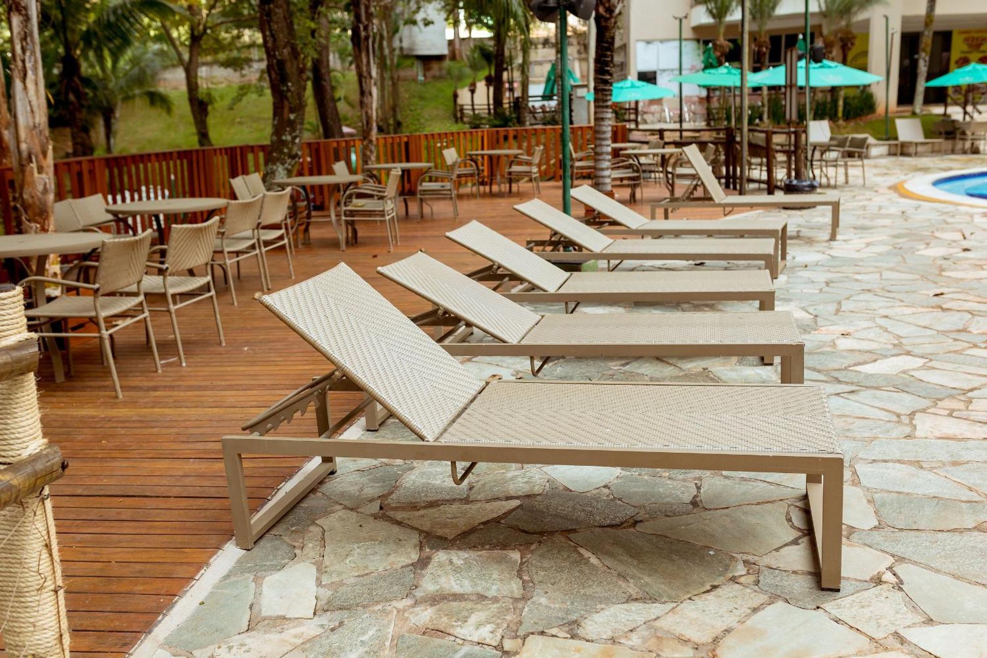 Thermas Paradise - Rio Quente- Duplex 3 Quartos com Hidromassagem Exterior foto