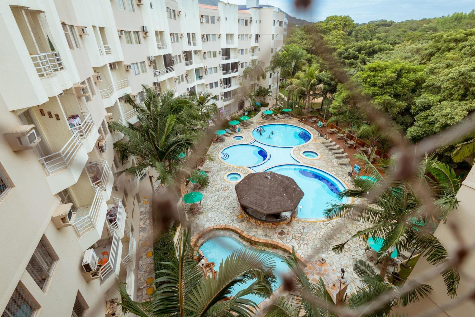 Thermas Paradise - Rio Quente- Duplex 3 Quartos com Hidromassagem Exterior foto